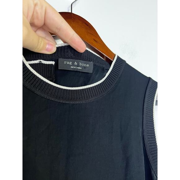 RAG & BONE Abby Black Tank Size Small - Picture 4 of 7
